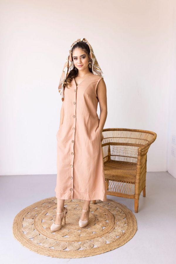Lea Dress & Top PDF Sewing Pattern — Oversized Button Front, Linen & Cotton | Sizes XXS–XXL