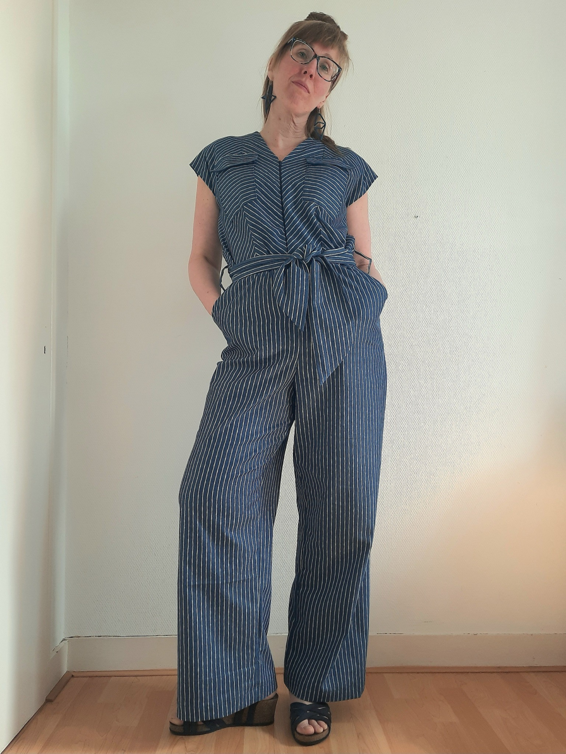 Isabella Jumpsuit PDF Sewing Pattern — Wide-Leg, Long & Cropped Options | Sizes XXS–XXL - Image 3