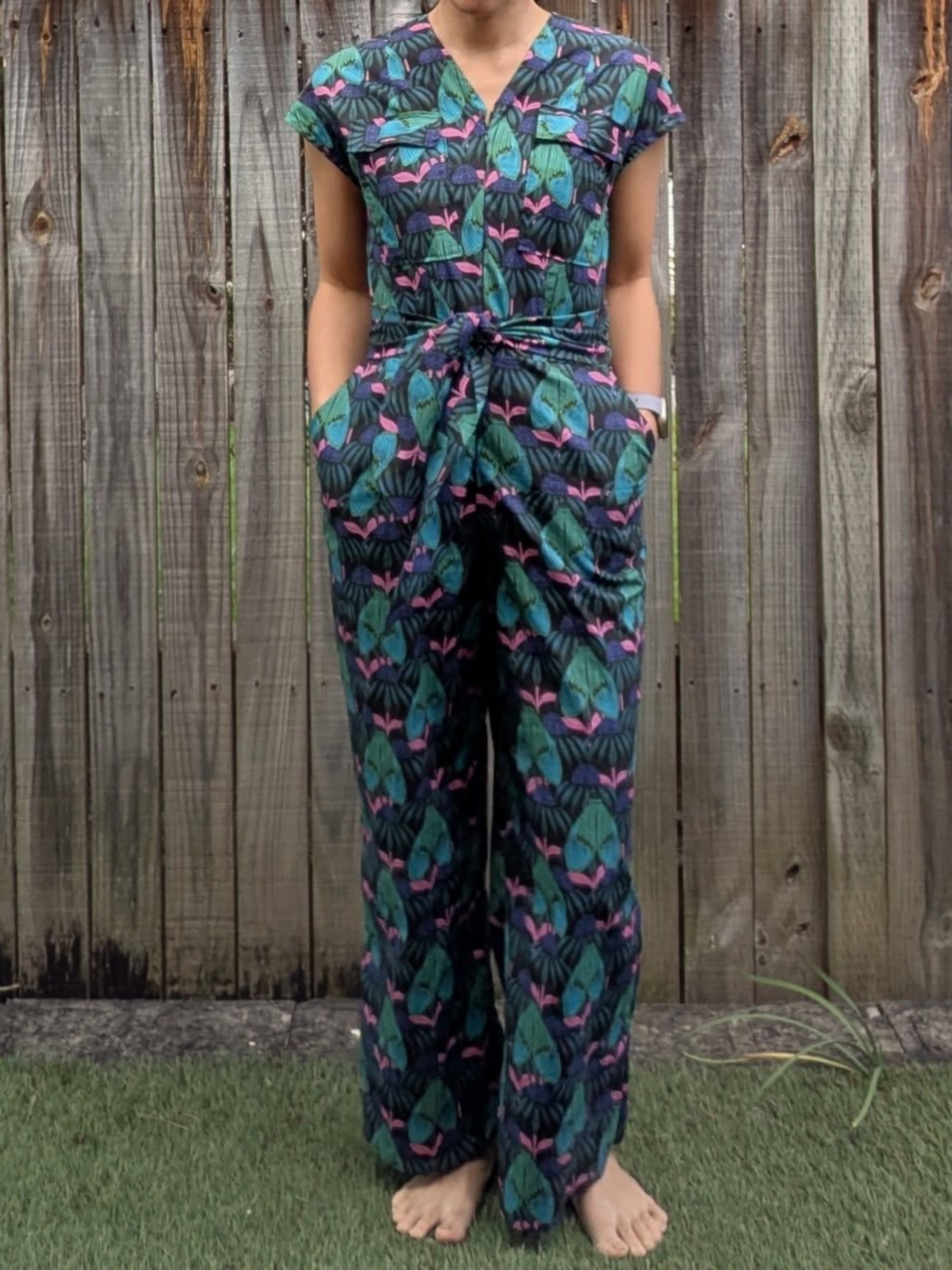 Isabella Jumpsuit PDF Sewing Pattern — Wide-Leg, Long & Cropped Options | Sizes XXS–XXL - Image 4
